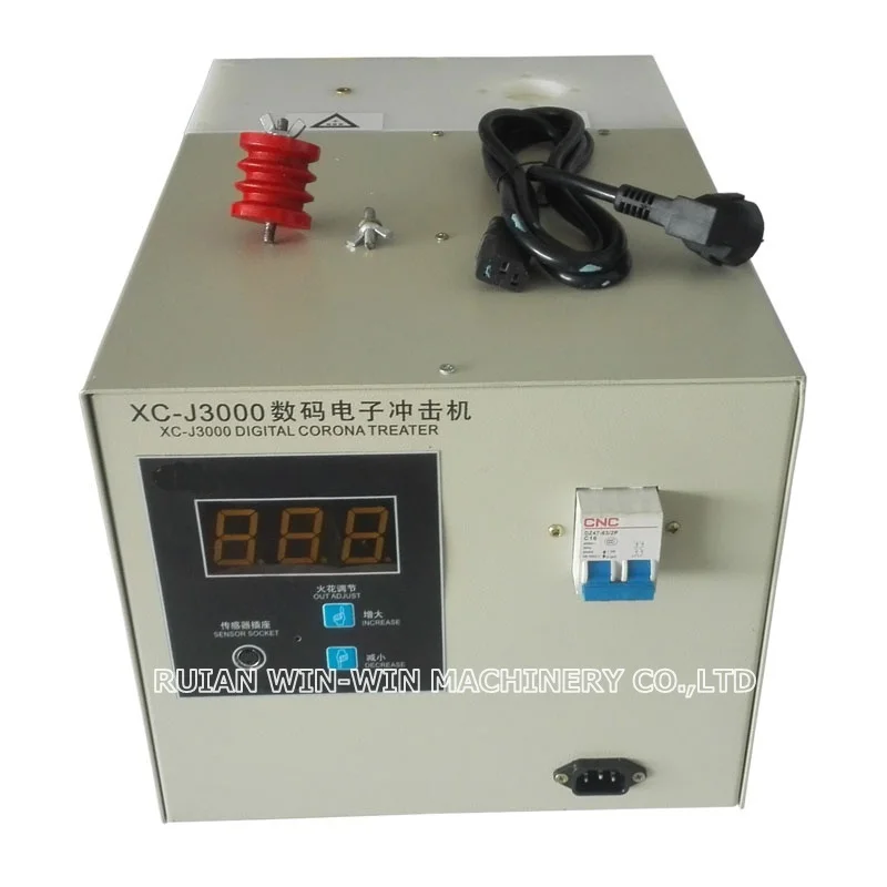 

XC-J3000 xc j3000 3KW 220V corona treatment box host for plastic film blowing machine