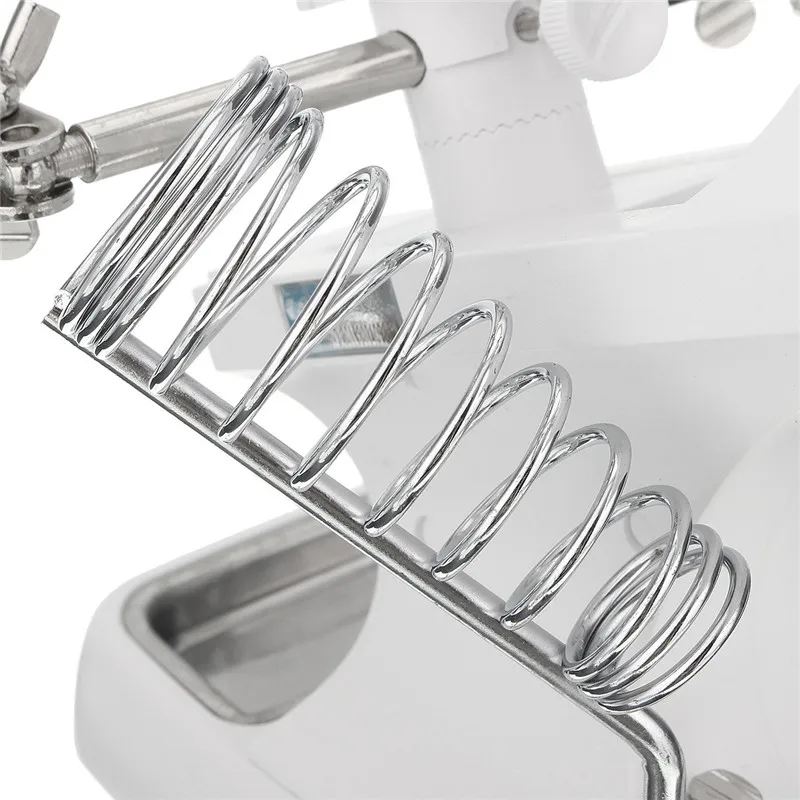 Najtaniej DANIU białe światło led pomocna dłoń stojak lutowniczy lupa w 3x 4.5x Len lupa wielofunkcyjny spawanie z klipsem