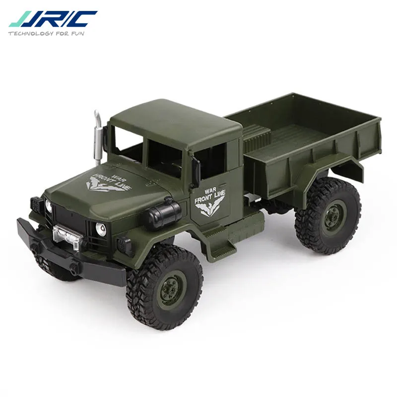 В наличии JJRC Q62 1/16 2.G 4WD внедорожный военный багажник гусеничный RC автомобиль пульт дистанционного управления автомобиль внедорожные