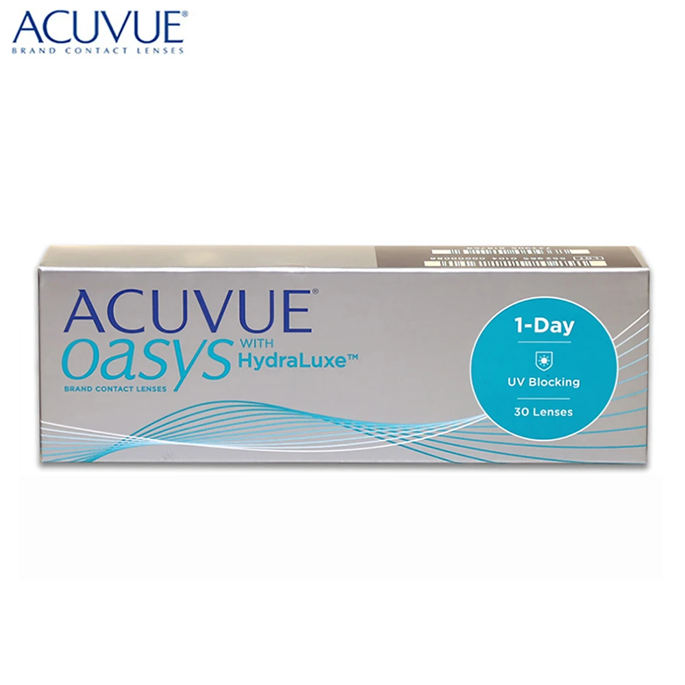 Контактные линзы Acuvue® Oasys 1-Day HydraLuxe®(30 шт) R: 8.5