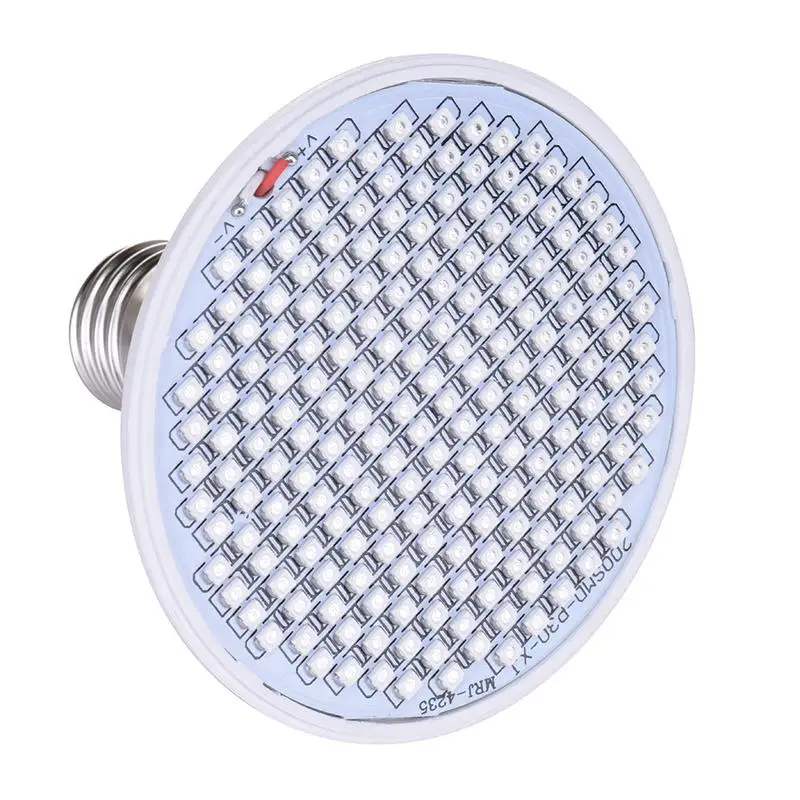 Kaigelin E27 24W 200 LED Grow light полный спектр гидропоники Фито лампа Солнечный свет для