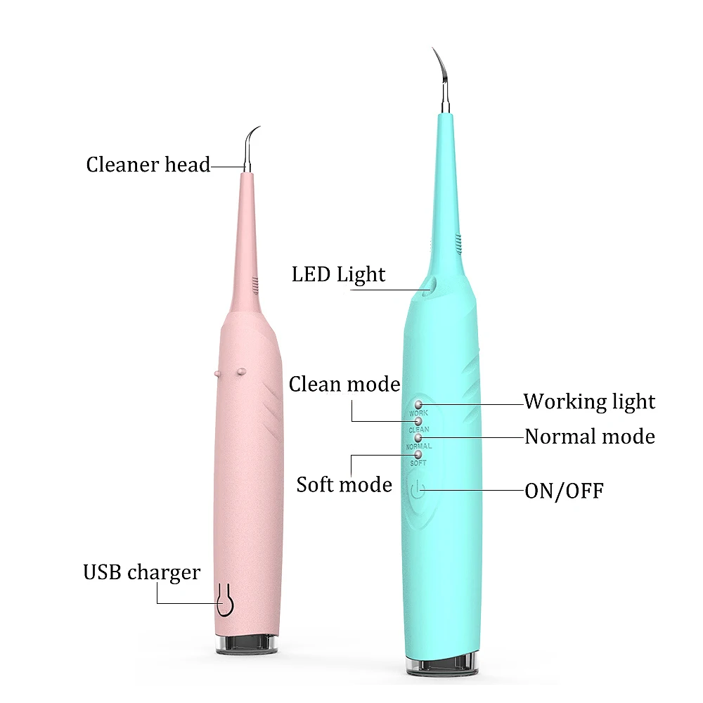 Новое отбеливание зубов полости рта для домашнего использования зубной налет s инструмент для масштабирования зубной налет для удаления зубной утвари Чистящая машинка