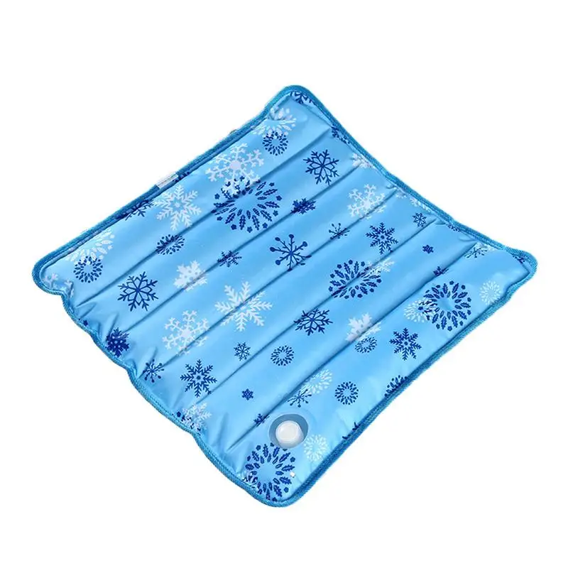 

45*45CM Pet Pad Summer Cooling Mat Dog Beds Mats Pet Ice Pad Cool Cold Moisture-Proof Cooler Mattress Cushion For Home Office