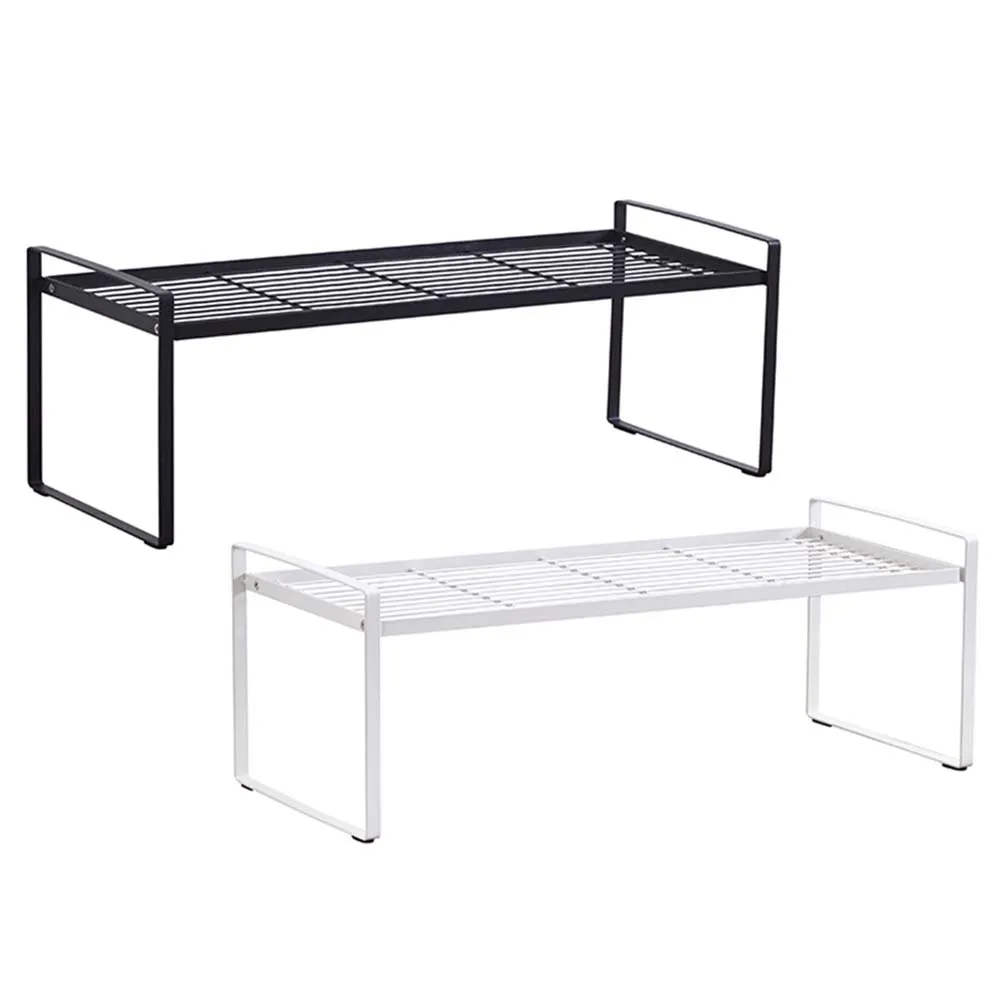

1PC Durable Strong Safe Useful Pratical Storage Rack Layered Storage Rack Pot Storage Rrack Layered Shelf Family Supplies