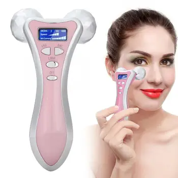 

Derma Pen Machine Handheld EMS Roller Face Beauty Massager Machine LED Body Slimming Wrinkles Smoothing Ultrasonic Face