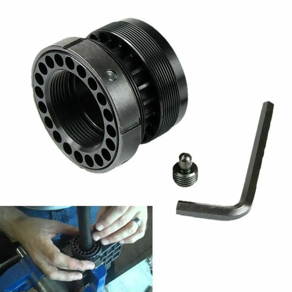 

5.56 Round Tactical Aluminum Standard Barrel Nuts Front End Cap With Steel Jam Nut Ring For Free Float Quad Rail