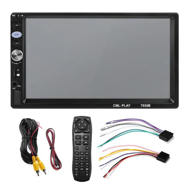 

7038B 2 Din Car Mp5 Multimedia Autoradio 7 inch Player Usb Bluetooth Car Stereo Video Mp5 Player Fm Radio