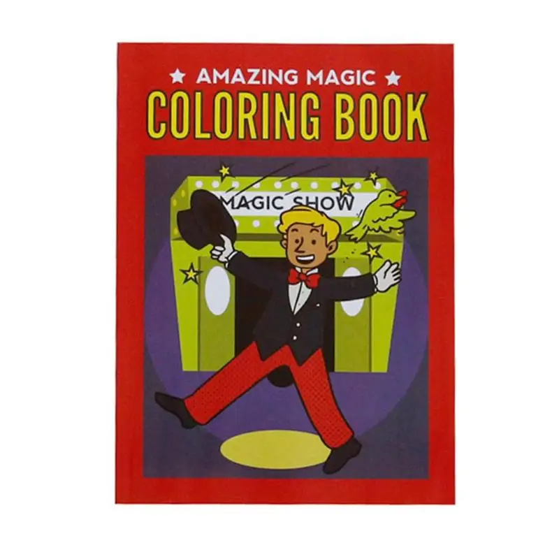 

Cartoon Magic Coloring Book Close-Up Magic Prop Children Early Education Jigsaw Puzzle Toy Birthday Gifts