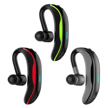 

F600 Single Wireless Bluetooth In-Ear Headset Stereo Sports Hands-Free Business Driving Earphone Earhook Erabud with Mic