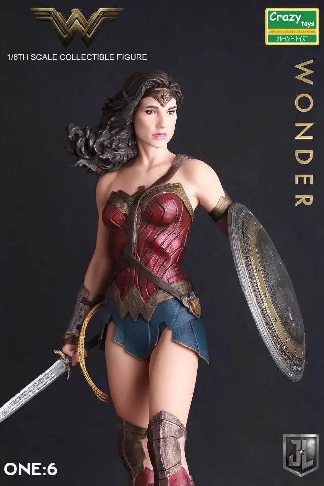 Сумасшедший игрушечные лошадки Marvel Super Hero Wonder Woman фигурку с коробкой в минуту 11
