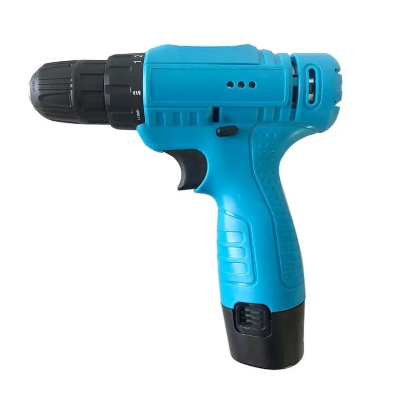 

12V Cordless Electric Drill Lithium Household Multi-function Electric Screwdriver Power Tools EU US Plug
