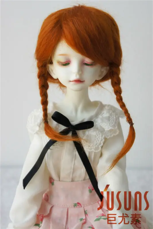 JD018 1/4 1/3 красивые мохер BJD парики Размер 7-8 дюймов 8-9 дюймов Ана оплетка кукла волосы модные куклы аксессуары