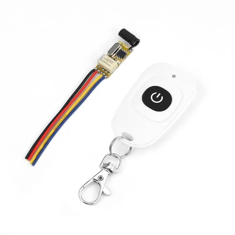 Remote Control Switch 433MHz DC9V-12V 1CH Circuit Module Wireless Remote Control Switch Mini Relay LED Board Panel Controller Remote Control Switch 433MHz DC9V-12V 1CH Circuit Module Wireless Remote Control Switch Mini Relay LED Board Panel Controller