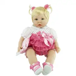 Детский мягкий силиконовый реалистичный с одеждой Reborn Birth Certificate collectibles, подарок, Playmate Baby Doll