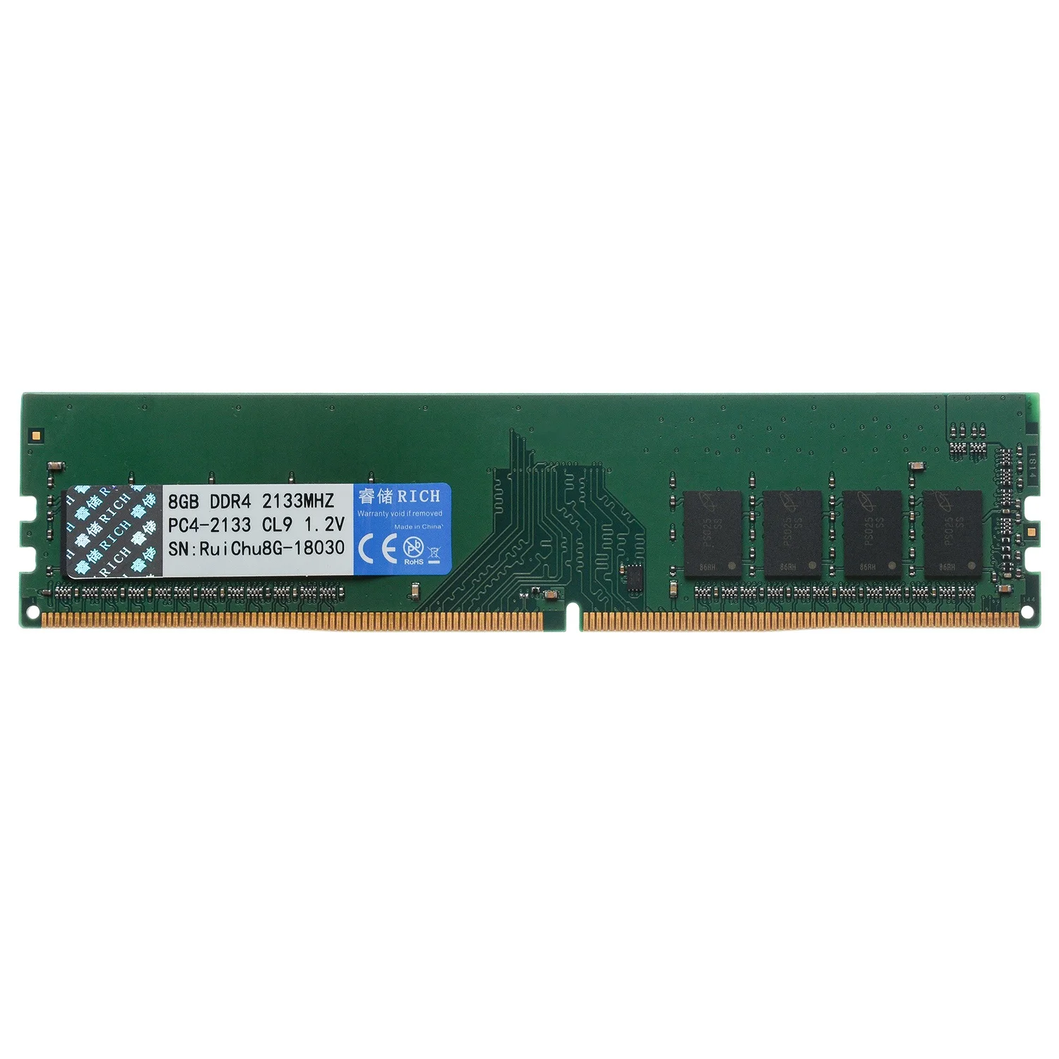 

Ruichu Ddr4 8G 1.2V 288Pin Ram Memory For Desktop