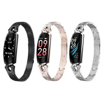 

AK16 0.96 INCH Touch panel Women Heart Rate Monitor Smart Bracelet Fitness Tracker IP67 Waterproof Sports Wristwatch