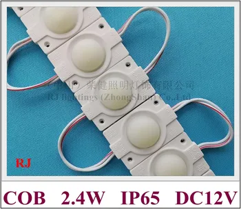 

with lens round COB LED module light DC12V 2.4W 220lm COB LED module for sign IP65 aluminum PCB 46mm*30mm*9mm