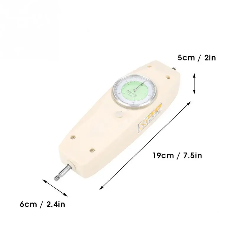 100N аналоговый динамометр измеритель Push Pull Force Gauge метр Измерение силы инструмент