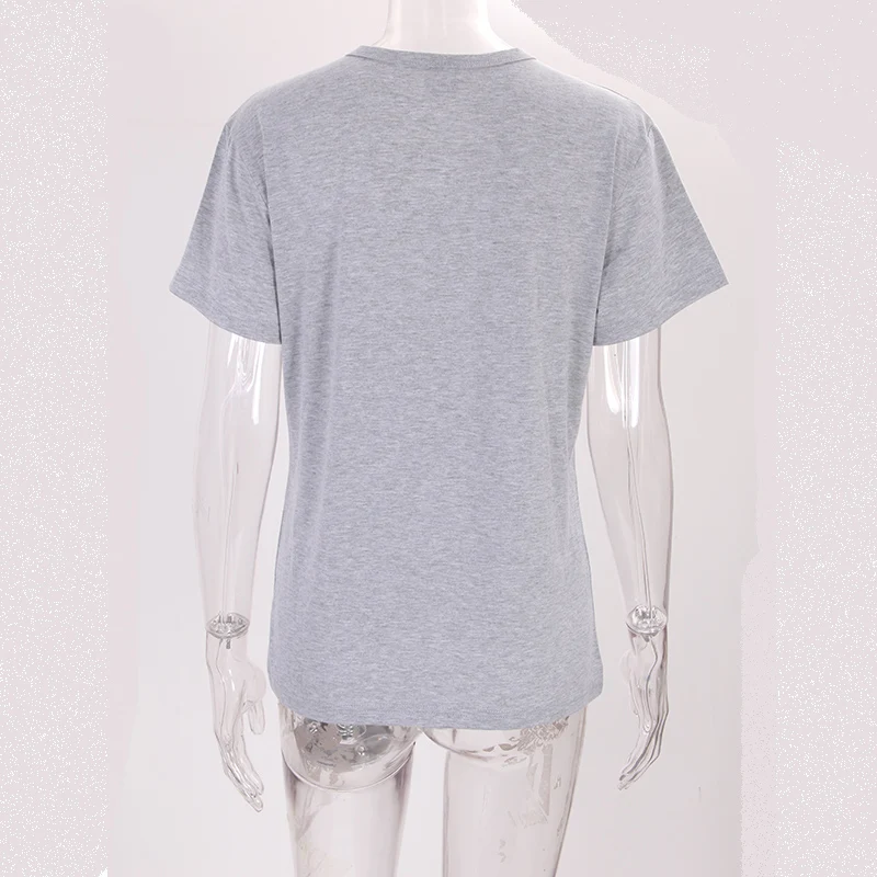 الصيف فضفاض حجم المرأة التي شيرت 80% القطن س الرقبة قصيرة الأكمام يسوع المشاعر المحملة قميص فام المتناثرة قميص Camisetas موهير الجرافيك