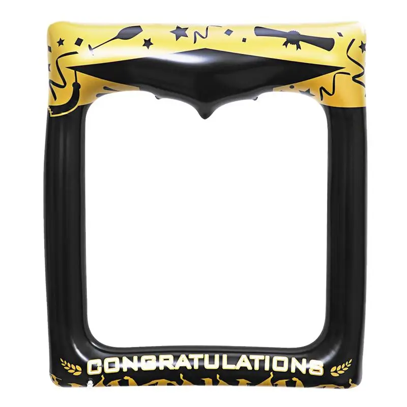 

1PC Inflatable Picture Frame Blow Up Photo Booth Props Graduation Decoration Accessory for Graduation Wedding Party 72x61cm