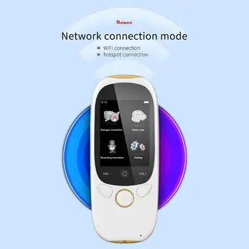 

K1 Portable 45 Languages Smart Voice Translator WIFI Hotspot Two-way Translation Machine for Learning Travel Business Meeting