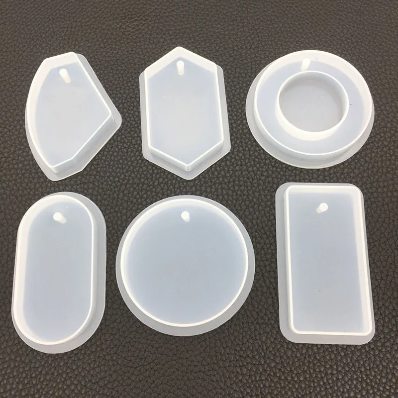

Rectangle Round Square Oval Shaped Glue UV Expoxy Silicone Mold for Jewelry Resin Silicone Mould Handmade DIY Epoxy Resin Molds