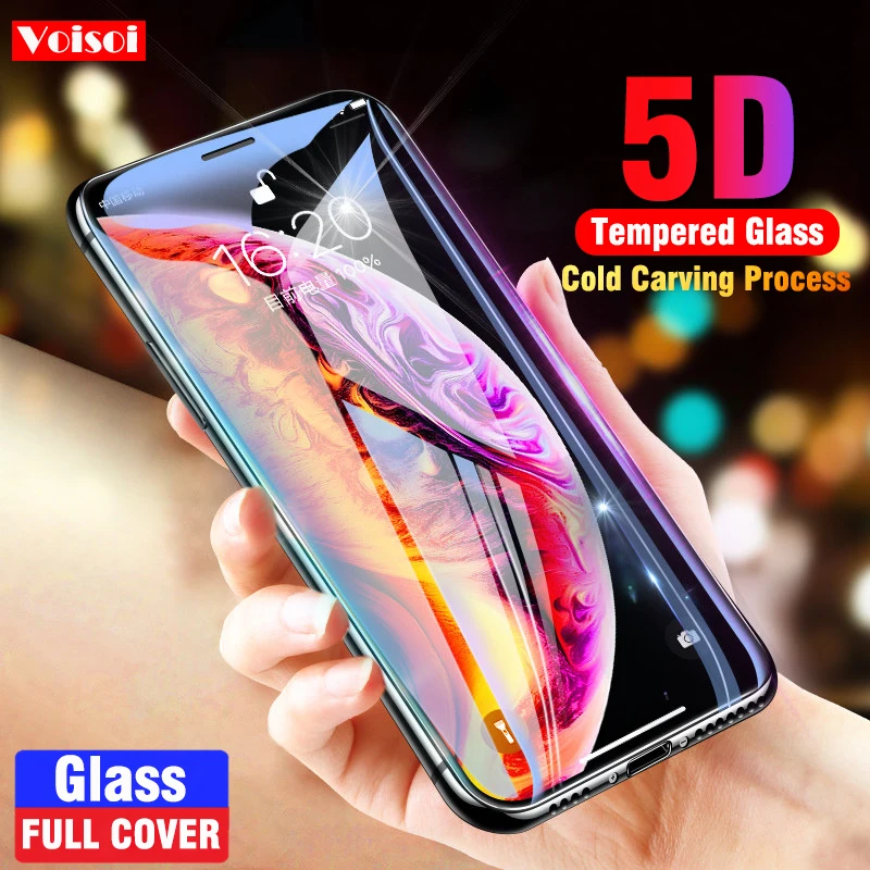 5D Full Cover Screen Protector Glass For iPhone XR XS Max X 10 Tempered Glass On The For iPhone XR XS Max Protective Film Glass 5D Full Cover Screen Protector Glass For iPhone XR XS Max X 10 Tempered Glass On The For iPhone XR XS Max Protective Film Glass