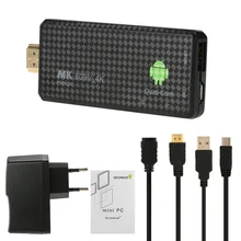 MK809 IV TV Stick Android 5,1 TV Dongle RK3229 Quad-Core 1G / 8G 4K UHD HD Mini PC Miracast/DLNA/H.265 WiFi Reproductor Multimedia Inteligente