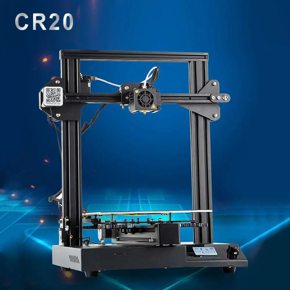 

Creality 3D CR20 3D Printer DIY Printing Machine 220 X 220 X 250mm Size 30-60mm/s Metal 3D Printer