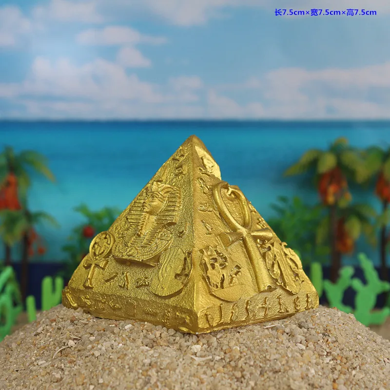 Lychee Египетские пирамиды модель современный стиль миниатюрные из полимерной смолы фигурки подарок сад домашние украшения для комнаты коллекция