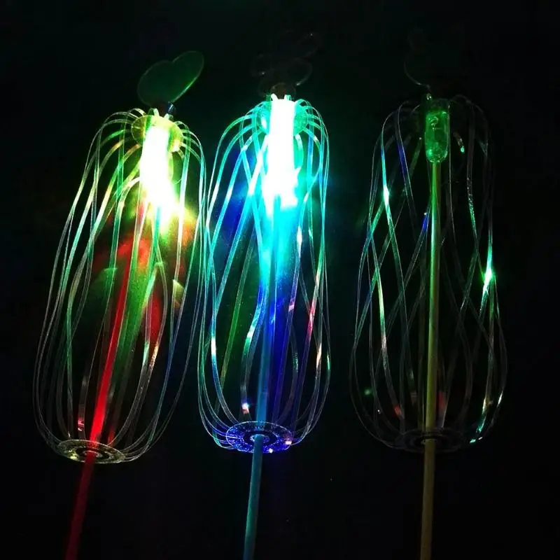 20 штук красочные вспышки пузырь цветок химический фонарь светодио дный световой Волшебная палочка игрушки Для детей подарок вечерние