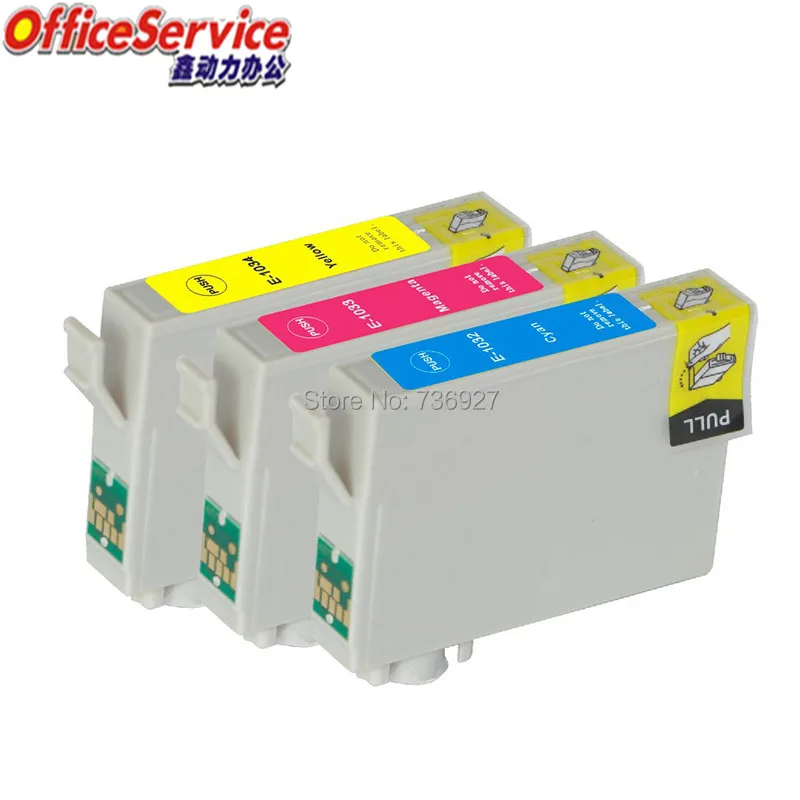 T1031 T1032 T1033 T1034 совместимый чернильный картридж для принтера Epson, для Стилус T40W TX550W TX600FW TX510FN TX515FN T1100 T1110 принтер