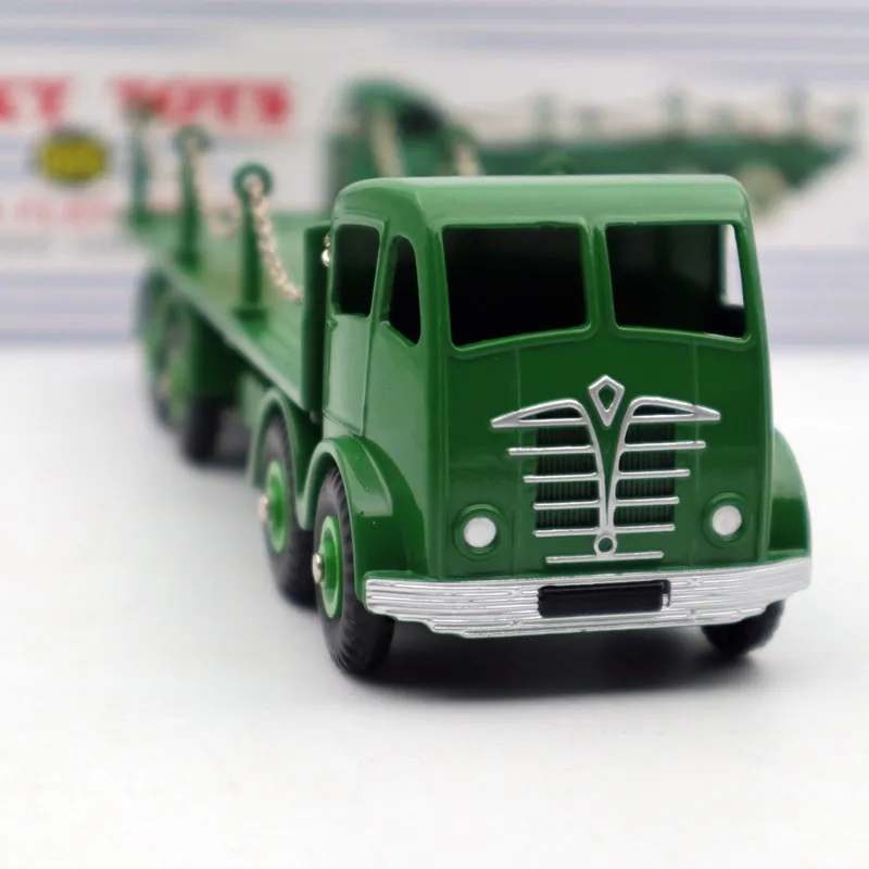 Атлас Dinky Supertoys No.905 Foden Плоская тележка с цепочками мята/в коробке литые модели