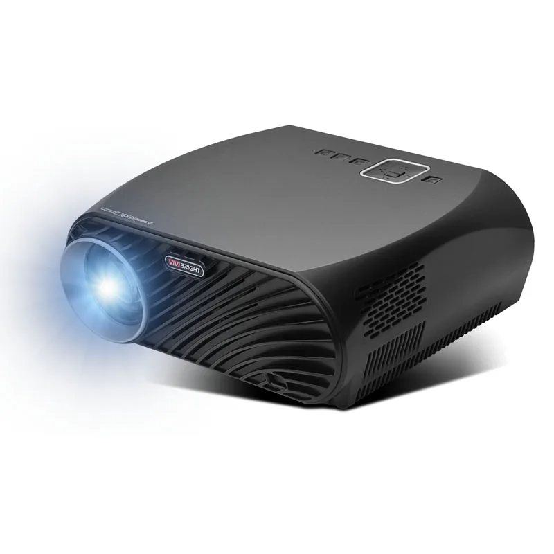 Vivibright GP100 Plus светодиодный ЖК проектор 3500Ansi Lumens HD 1280x800 пикселей 1080P для домашнего