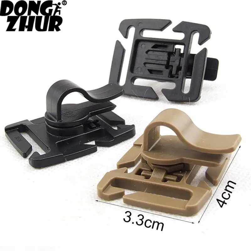 

5 PCS Drinking Tube Clip Rotatable Molle Hydration Bladder Drinking Tube Trap Hose Webbing Clip Molle Fits DSK1093