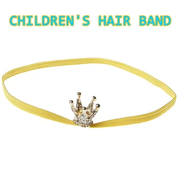 

Colorful Infant Newborn Toddler Baby Girls Kids Tiara Hairband Elastic Band Headband Crown Hair Accessories