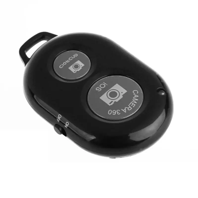 

Remote Control Button Wireless Bluetooth Phone Selfie Stick Shutter Release 10m remote control Distance the app for "Camera 360"