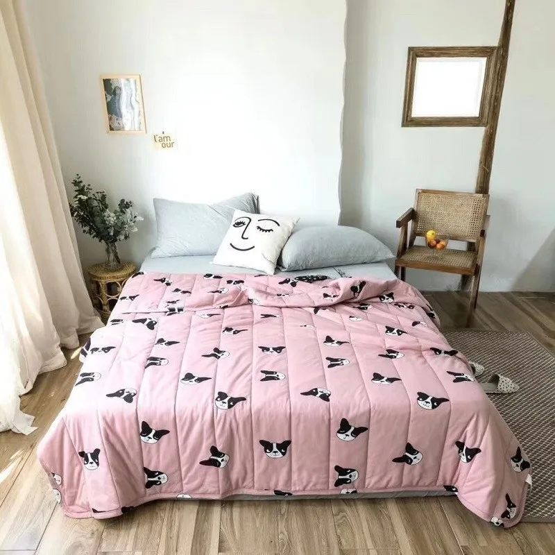 

Wholesale bedding Skin-friendly soft 100% cotton sheets are covered with home textile cotton four-piece401105165195