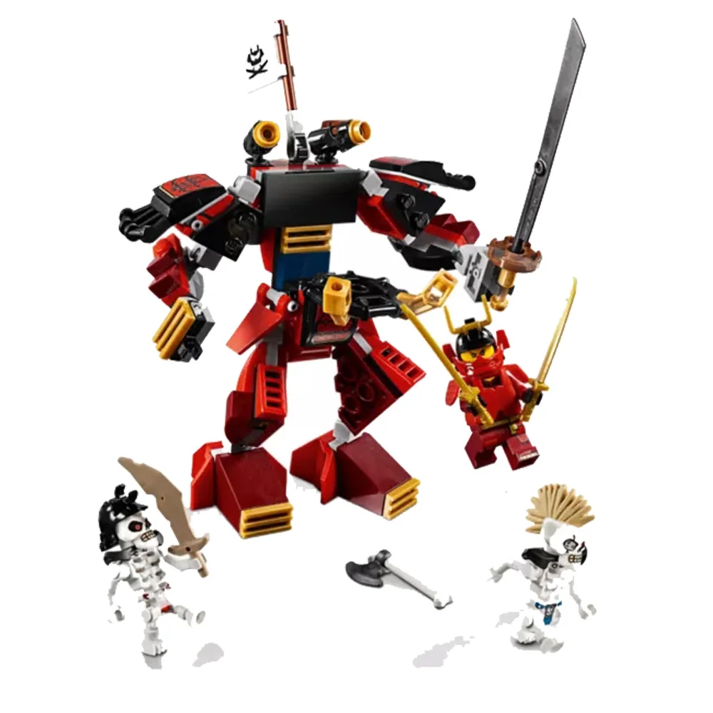 

2019 Ninjago The Samurai Mech Samurai Robots Mode Compatible with Legoing Ninjago 70665 Building Blocks Toys for Children Gift