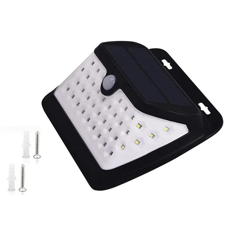 

Solar Lights Waterproof 42 LED Wall Light Outdoor Security Night Lighting with Motion Sensor Detector for Patio Deck Yard Gard