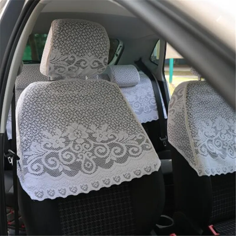 

Half Lei mesh seat cover for AudiRS A1A3 A4 A5 A6 A7A8 S3 S5 S6 S7 S8 Lace car seat clothes four seasons car care 8pieces