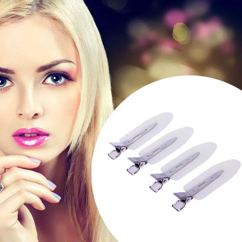 4pcs/Set Leaf Traceless Hair Clips Headwear Hairdressing Clips Salon Hair Accessories DIY Hair Styling Tools 4pcs/Set Leaf Traceless Hair Clips Headwear Hairdressing Clips Salon Hair Accessories DIY Hair Styling Tools