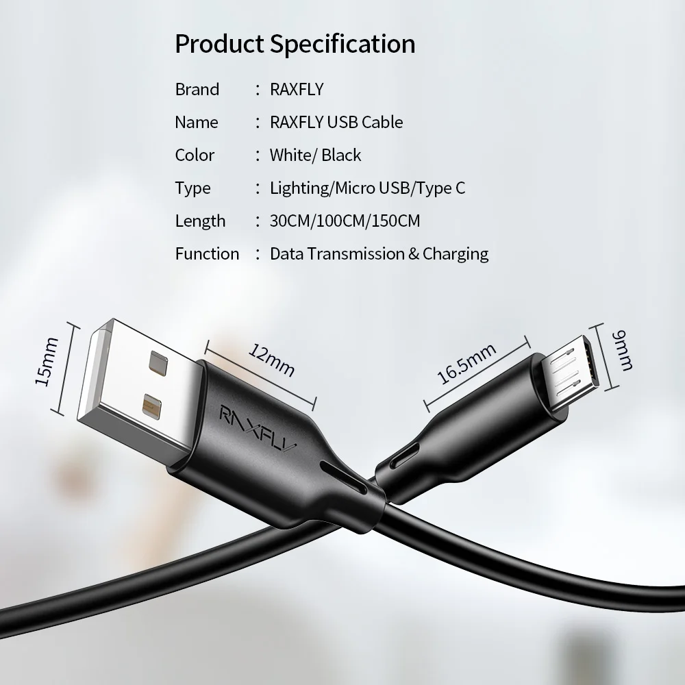 RAXFLY Micro USB кабель для быстрой зарядки телефона USB кабель для Xiaomi Redmi Note 5 usb зарядный провод для синхронизации данных зарядный шнур для samsung