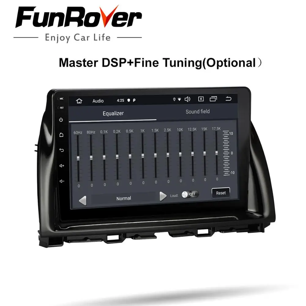 Sale FUNROVER android 9.0 2.5D+IPS car dvd multimedia player For Mazda CX-5 CX5 2013-2016 radio gps navigation stereo autoradio DSP 3