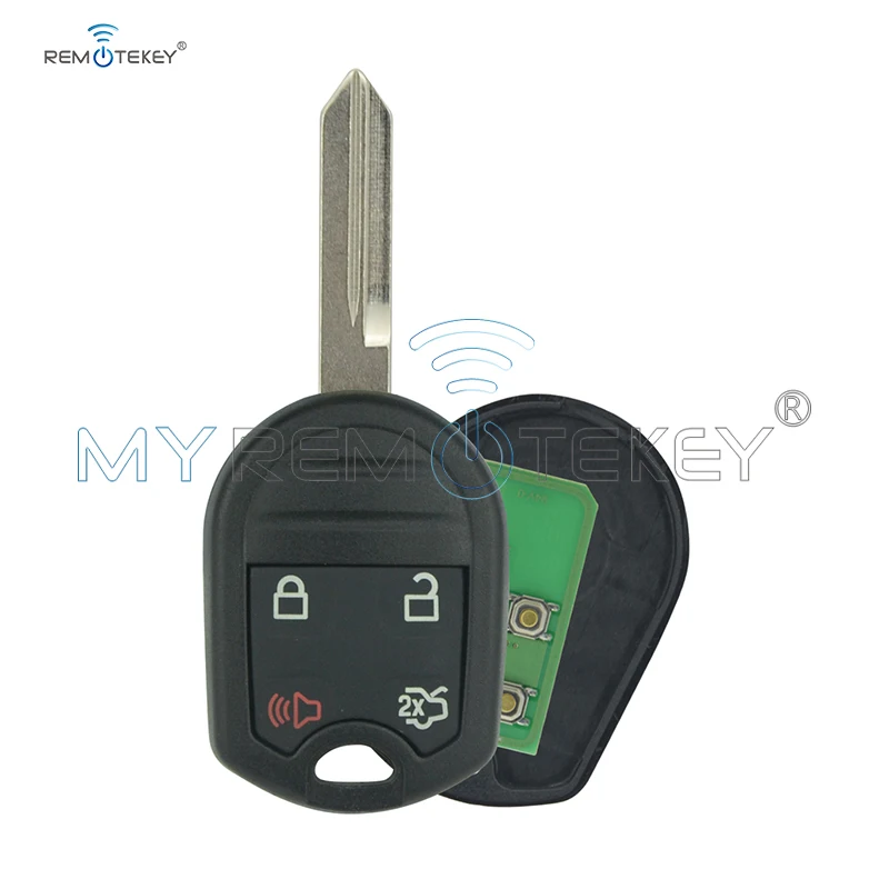 Remtekey CWTWB1U793 4 button remote Key fob 315Mhz with 4D63 80bit chip For Ford Edge Explorer Fusion Mustang Taurus 2005-2011 cn018109 f5 ford edge explorer expedition fusion mondeo replacement smart remote car key control with 902 mhz 49 chip 5 button