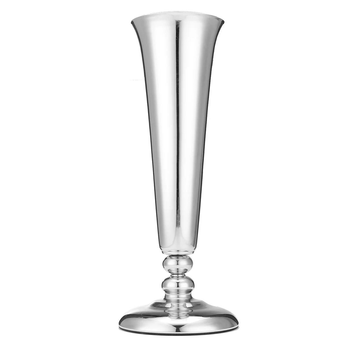 

Silver Plated Vase Display Centrepiece wedding party flower vase Luxury Conic flowers ball display party table decor Large