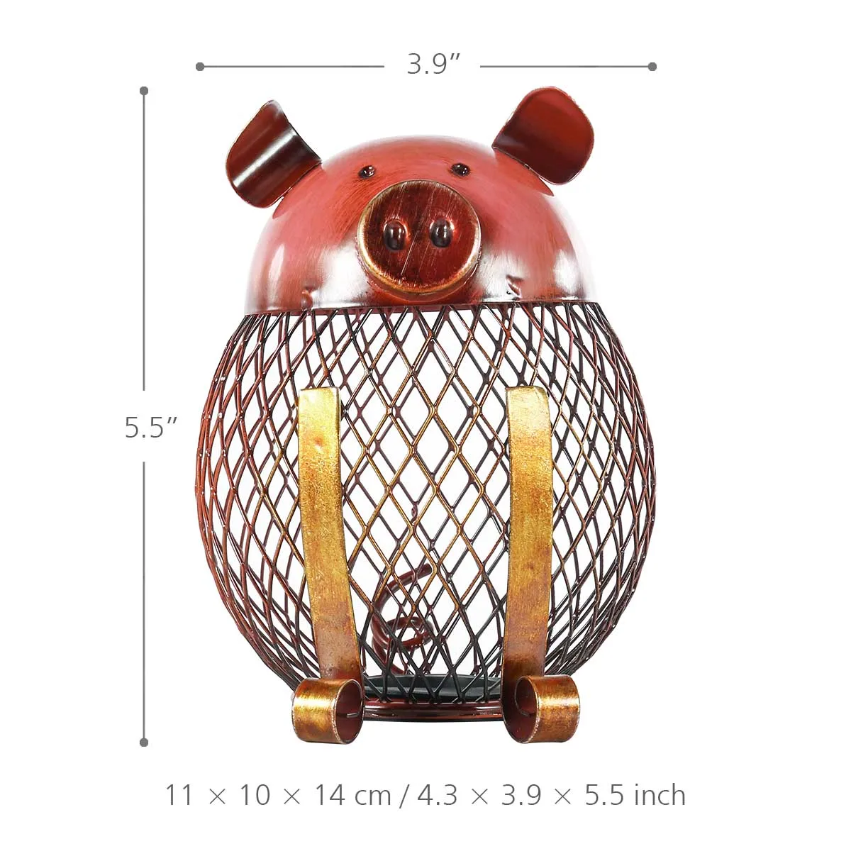 Cutie Pig Coin Piggy Bank Modern Home Decor