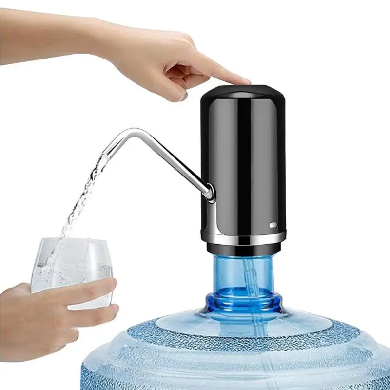 Автоматический электрический портативный диспенсер для водяного насоса галлон питьевой дозатор для бутылки USB Перезаряжаемый Диспенсер насос для воды для дома