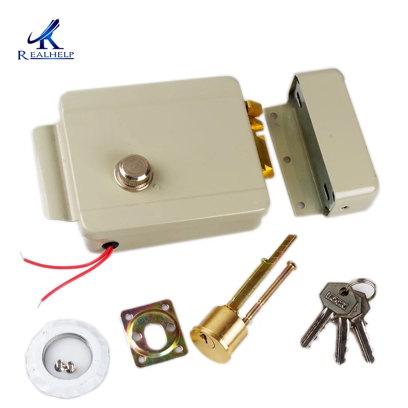 

DC12V/2AHigh Quality Hot-selling Access Control Motor Lock with Key Motor Electric Lock Self-closing Lockable Intelligent