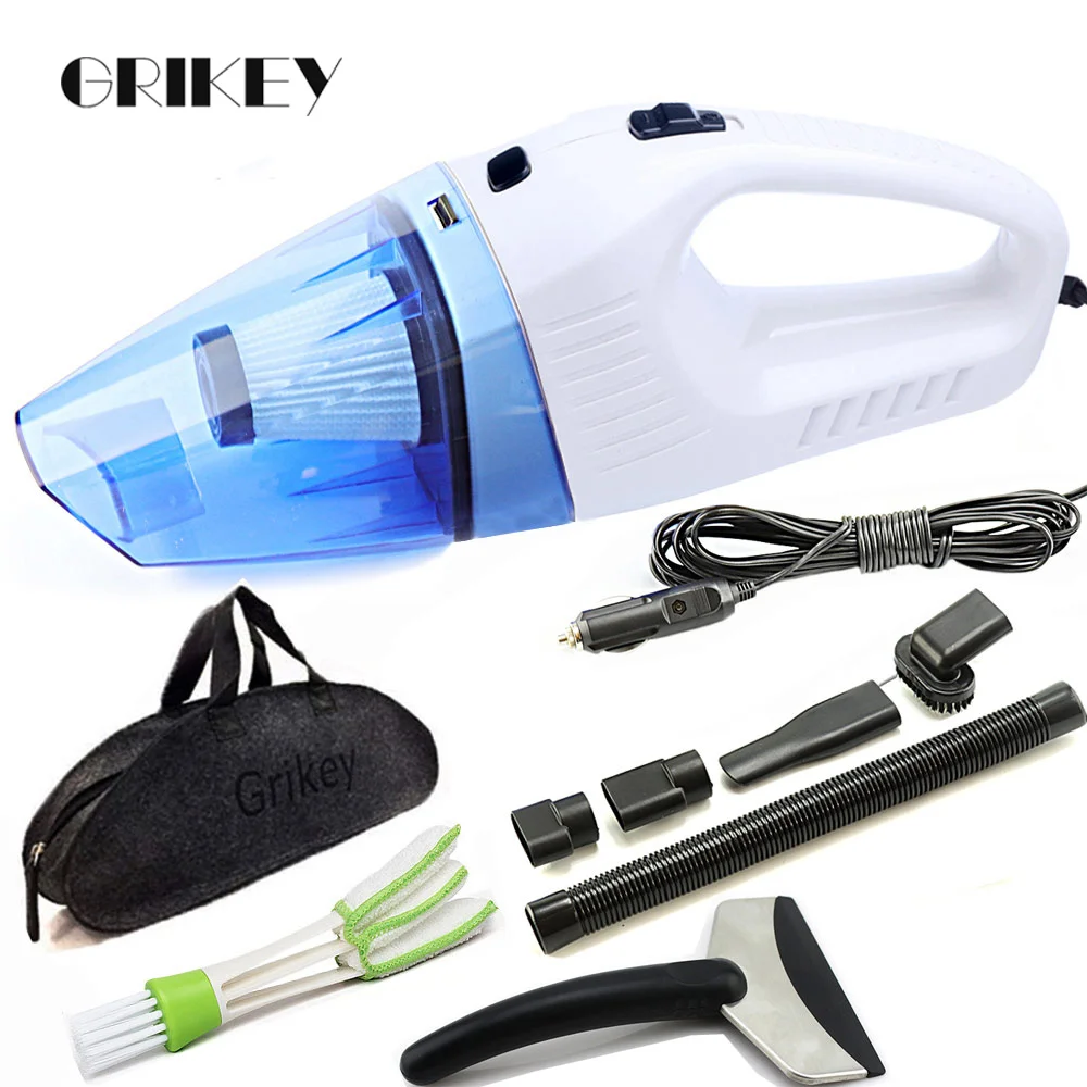 Grikey 3000PA Vacuum Cleaner For Auto Multi Dry/Wet 120W Car Vacuum